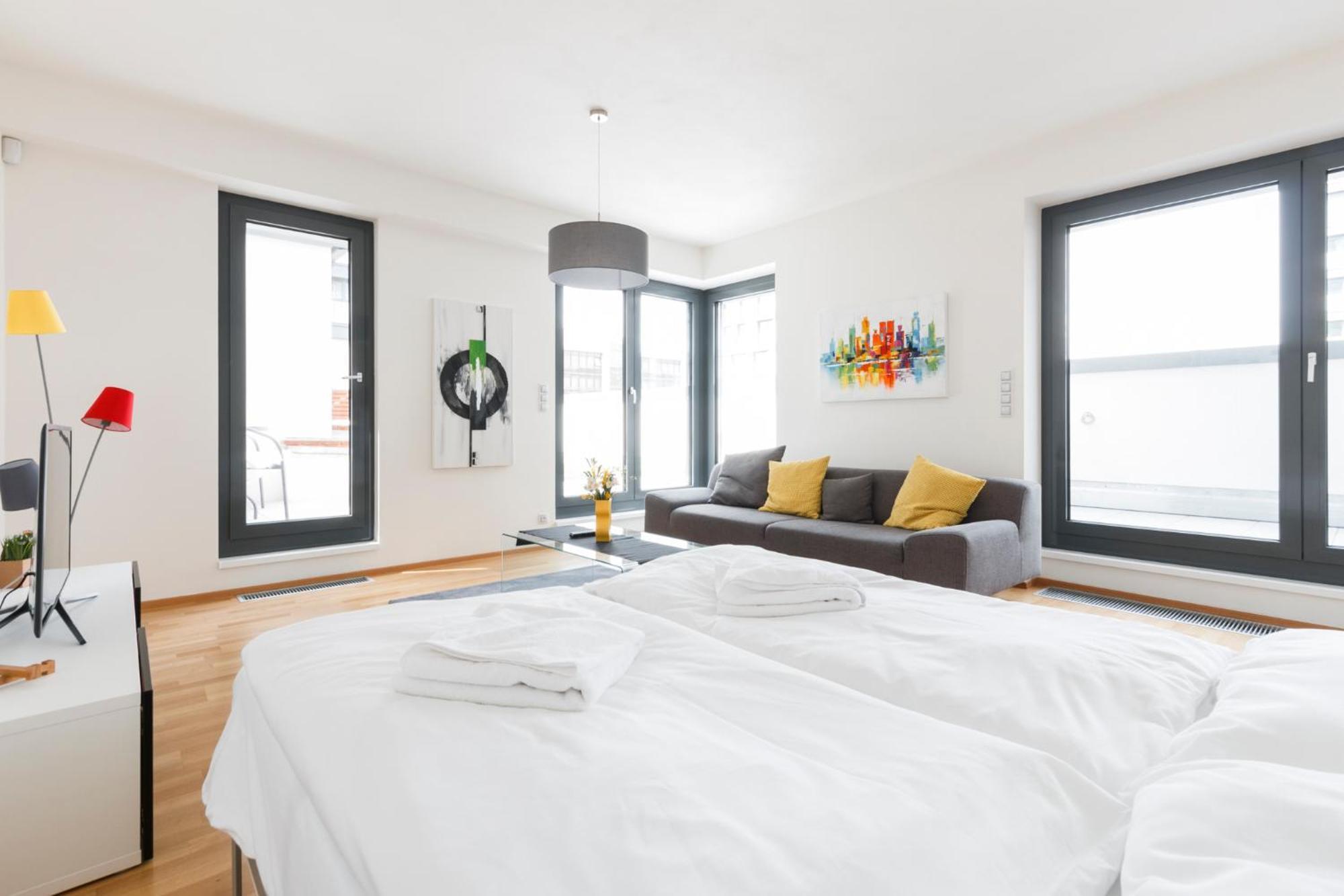 Prague Days - Luxurious Apartments In Trendy Zizkov ภายนอก รูปภาพ